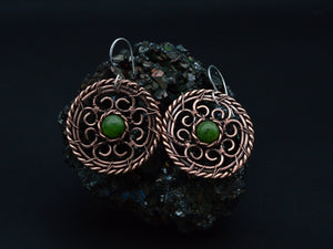 jade earrings